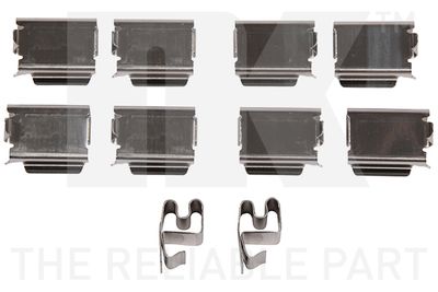 Комплект монтажный тормозных колодок NK 7936246