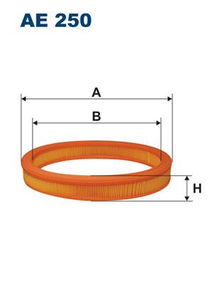 Фильтр воздушный FILTRON AE250