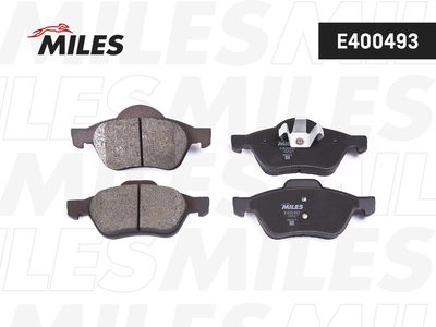 Колодки тормозные передние Miles E400493