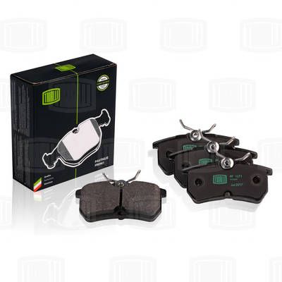 Колодки тормозные дисковые задние TRIALLI PF1071