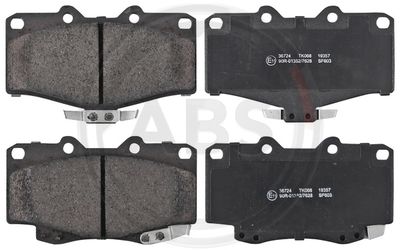 Колодки тормозные дисковые передние TATSUMI TCA1146