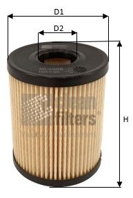 Фильтр масляный CLEAN FILTERS ML4568