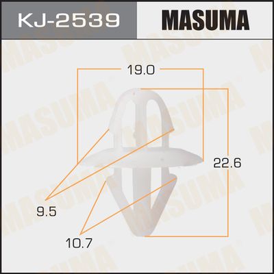 Клипса крепления Masuma KJ2539