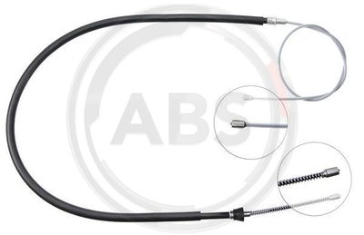 Трос стояночного тормоза COFLE 92109050