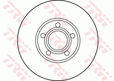Диск тормозной TRW DF2650