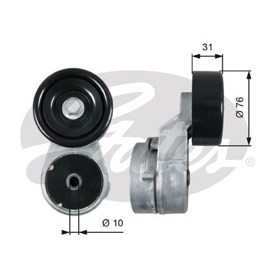 Ролик натяжителя GATES T39210