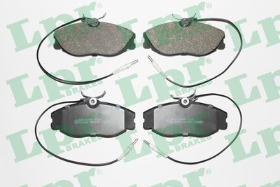 Колодки тормозные дисковые LPR 05P620