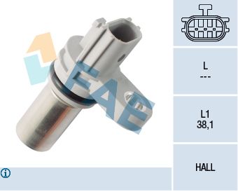 Датчик положения коленвала / распредвала FAE 79380