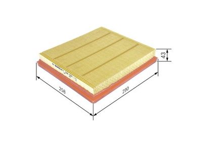 Фильтр воздушный BOSCH F026400111