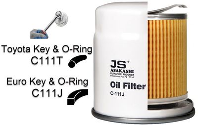 Фильтр масляный JS ASAKASHI C111J