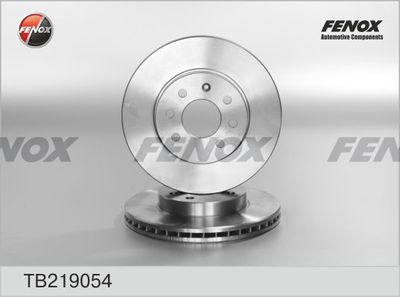 Диск тормозной FENOX TB219054