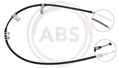 Трос стояночного тормоза COFLE 92172561