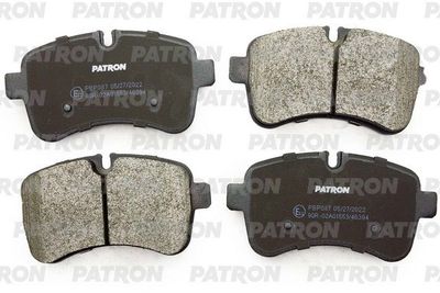 Колодки тормозные дисковые PATRON PBP087