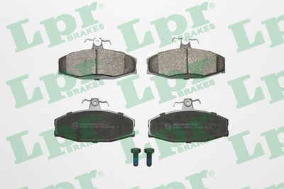 Колодки тормозные дисковые LPR 05P651