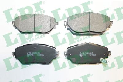 Колодки тормозные передние LPR 05P2068