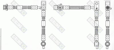 Шланг тормозной TRW 9004542