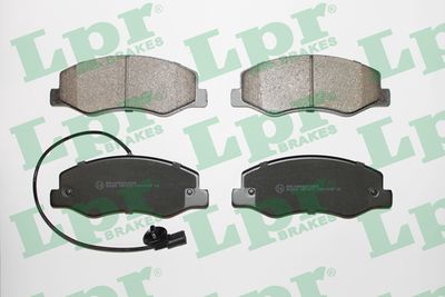 Колодки тормозные задние LPR 05P1570