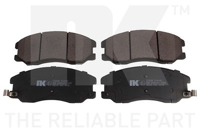 Колодки тормозные дисковые комплект NK 223638