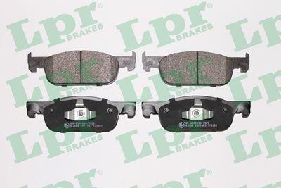 Колодки тормозные дисковые LPR 05P1963