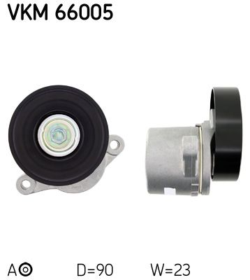 Ролик поликлинового ремня натяжной SKF VKM66005