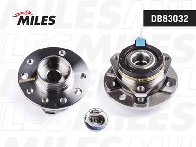 Ступица передняя с подшипником Miles DB83032