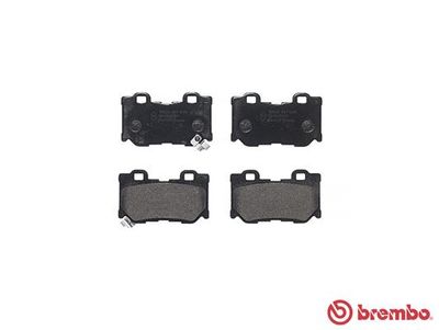 Колодки тормозные задние BREMBO P56095