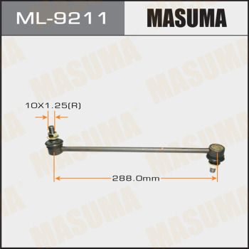 Тяга стабилизатора переднего Masuma ML9211