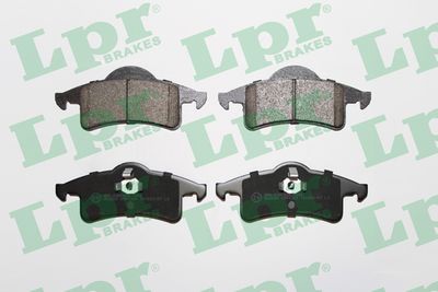 Колодки тормозные задние LPR 05P1354