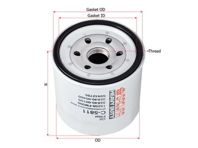 Фильтр масляный SAKURA C5811