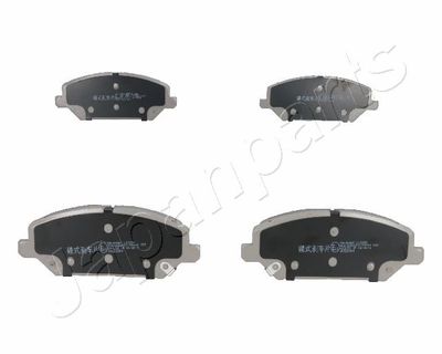 Колодки тормозные дисковые передние комплект JAPANPARTS PAH25AF