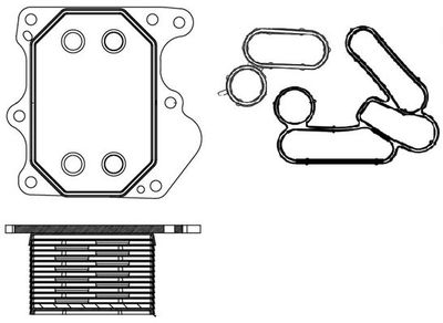 Радиатор масляный LUZAR LOC2005