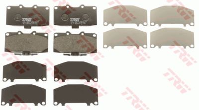 Колодки тормозные дисковые TRW GDB3307