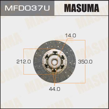 Диск сцепления Masuma MFD037U