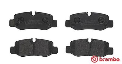 Колодки тормозные дисковые задние BREMBO P50126