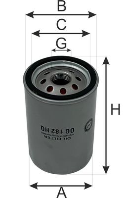 Фильтр масляный METACO 1020099