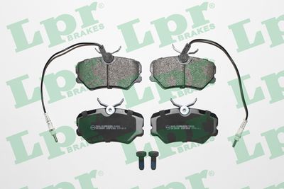 Колодки тормозные дисковые LPR 05P293