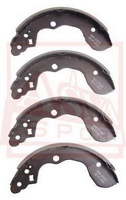 Колодки тормозные задние барабанные AKYOTO AKS07201