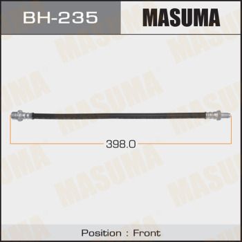 Шланг тормозной передний левый Masuma BH235