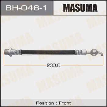 Шланг тормозной передний Masuma BH0481