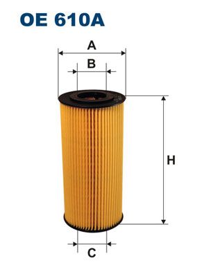 Фильтр масляный FILTRON OE610A