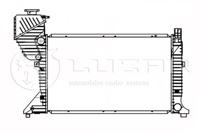 Радиатор охлаждения LUZAR LRC1550