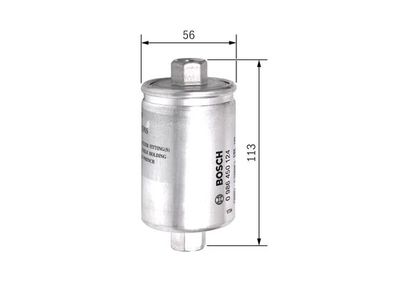 Фильтр топливный BOSCH 0986450124