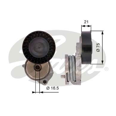 Ролик натяжителя GATES T39116
