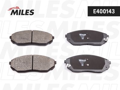 Колодки тормозные передние Miles E400143