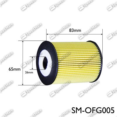 Фильтр масляный SPEEDMATE SMOFG005