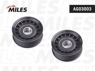 Ролик ремня приводного Miles AG03003