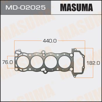 Прокладка ГБЦ Masuma MD02025