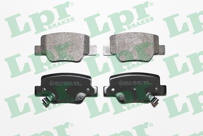 Колодки тормозные дисковые LPR 05P1576