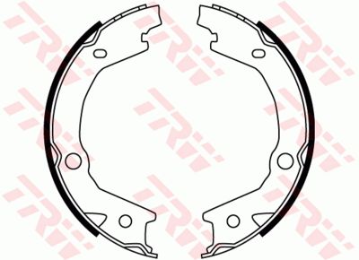 Колодки тормозные TRW GS8747