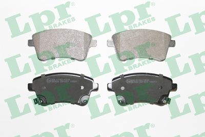 Колодки тормозные дисковые LPR 05P1623